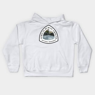 African Burial Ground National Monument trail marker Kids Hoodie